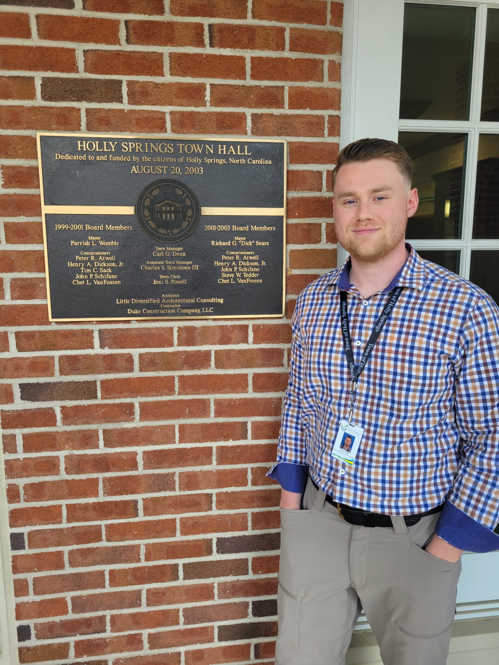 UNC MPA student Shane Digan shifts career interest from city planning to local government management in new opportunity with the Town of Holly Springs Featured Image