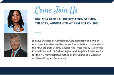 UNC MPA General Information Session Featured Image