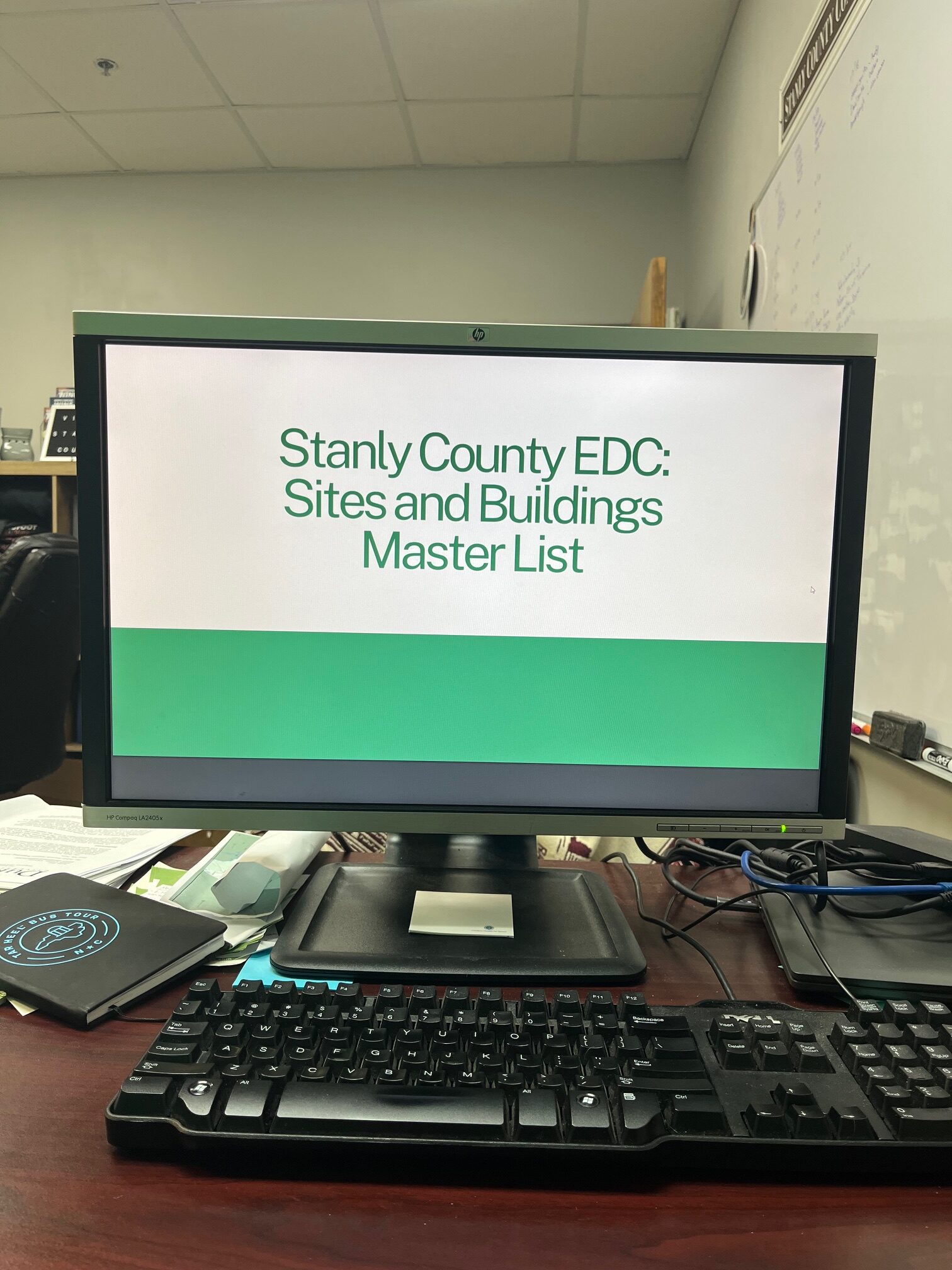 Current student assists Stanly County with Master Marketing List of potential businesses. Featured Image