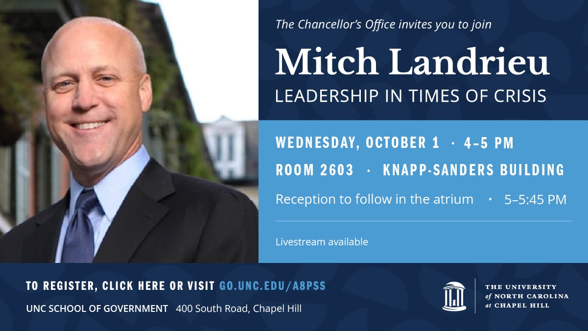 Mitch Landrieu – Leadership in the Time of Crisis Featured Image