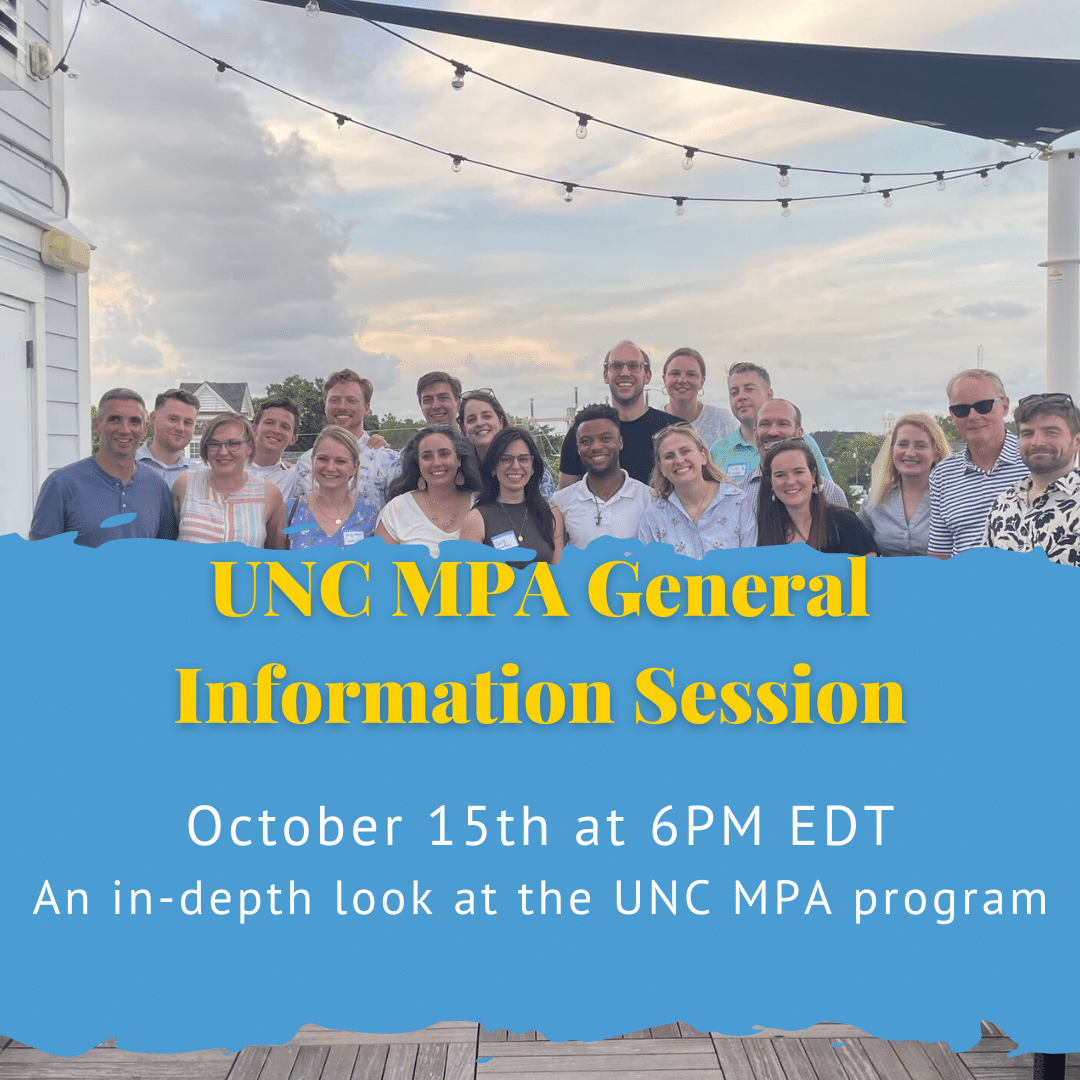 UNC MPA General Information Session Featured Image