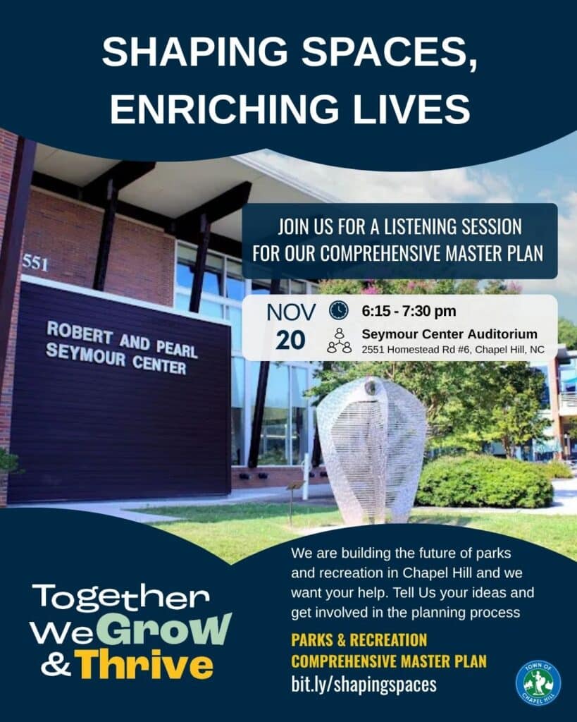 Flyer: Shaping Spaces Enriching Lives