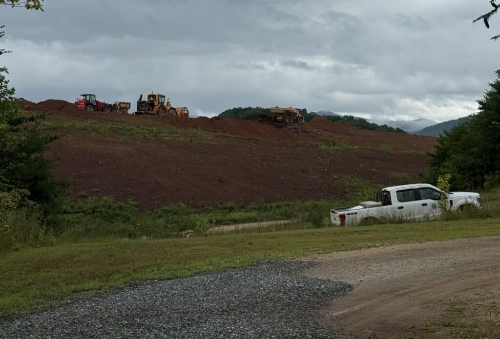Worksite of PWE with Macon County Solid Waste Management